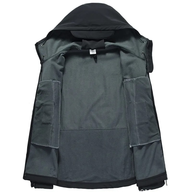 Men's Hooded Casual Military O - огляд і ціна Camouflage Hunting Jacket