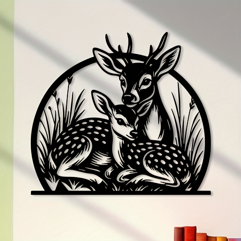 Brand Rustic Iron Deer Wall Ar - огляд і ціна Hunting Outdoor Decor