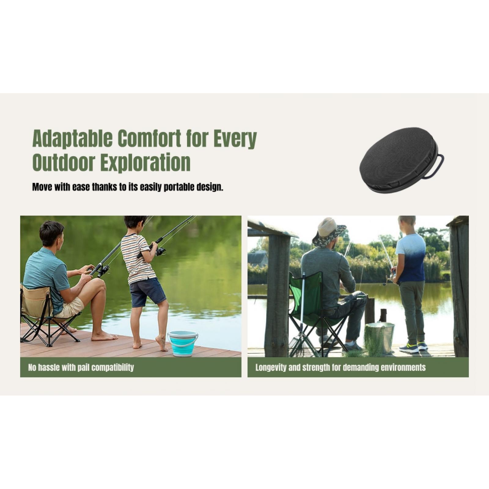360 Swivel Bucket Seat Waterpr - огляд і ціна Hunting And Fishing Outdoor Chairs