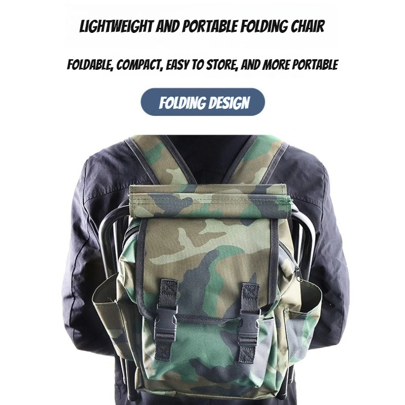 2 In 1 Folding Fishing Chair B - огляд і ціна Hunting And Fishing Outdoor Chairs