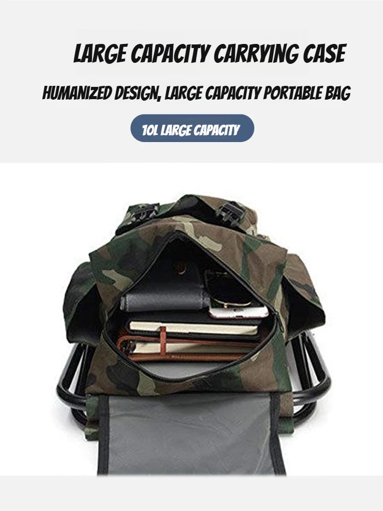 2 In 1 Folding Fishing Chair B - огляд і ціна Hunting And Fishing Outdoor Chairs