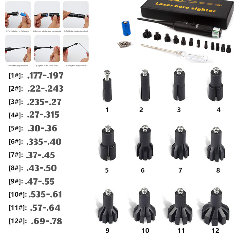 Tactical Laser Boresighter Kit - огляд і ціна Laser Boresighter Kit