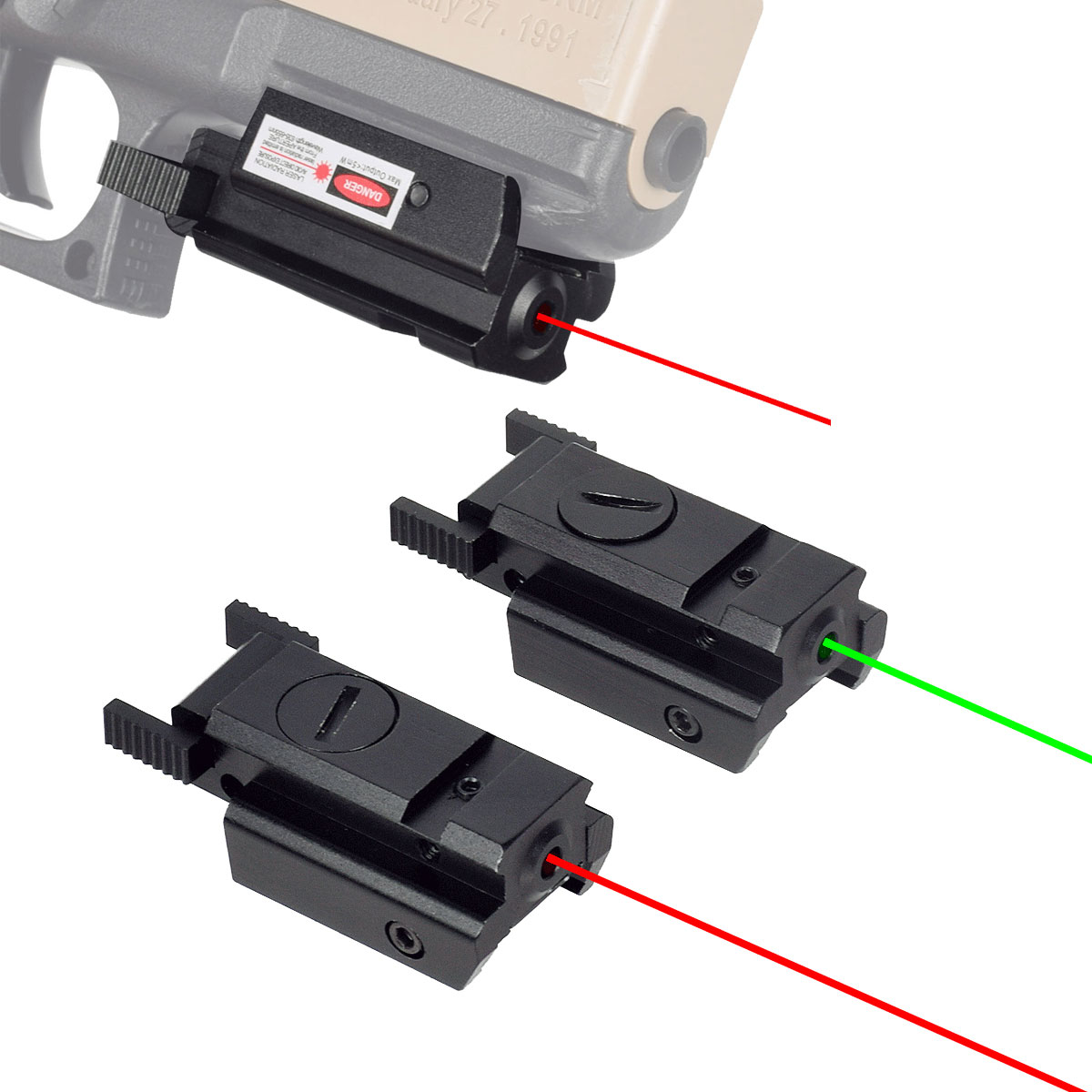 Tactical Red Green Dot Laser S - огляд і ціна Outdoor Hunting Lab