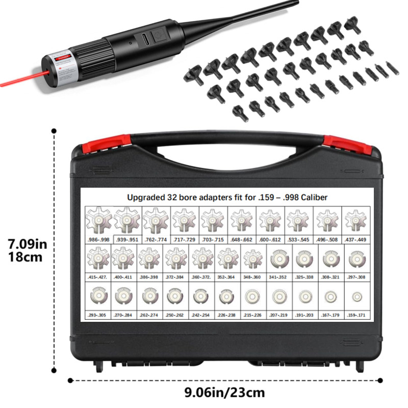 Rechargeable Laser Bore Sight  - огляд і ціна Laser Boresighter Kit