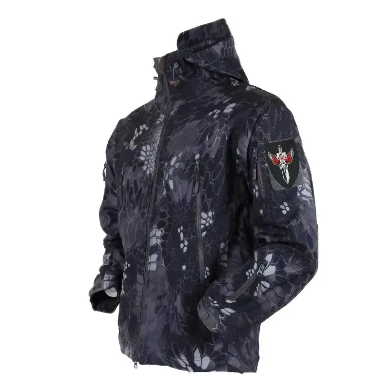 5XL 6XL CP Camouflage Soft She - огляд і ціна Camouflage Hunting Jacket